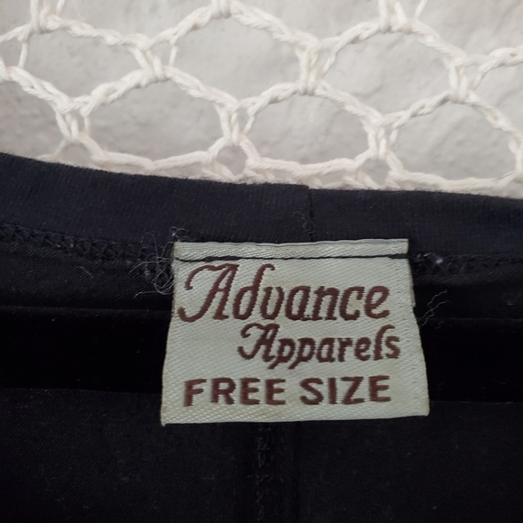 Vintage X Advanced Apparels Boho Gypsy Tie Dye Sleeveless Goth Midi Dress - Picture 4 of 11